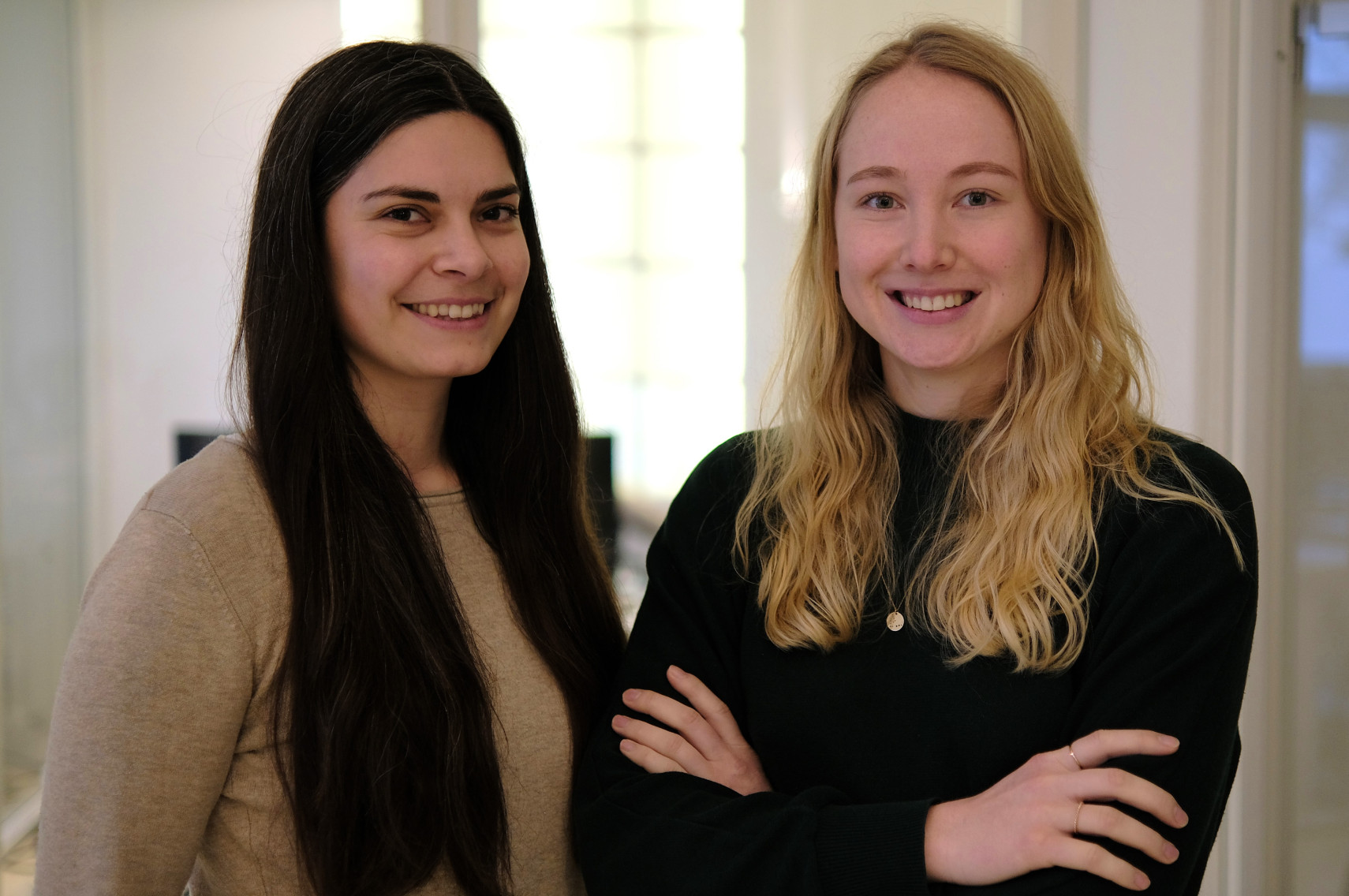 Isabelle Fritsche und Lea Salthammer von der Unternehmensberatung Stakeholder Reporting, part of Mazars