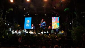 Eröffnung der Green Zone bei der COP16 in Kolumbien
