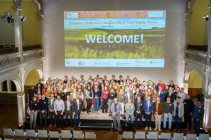 Besuchende der europäischen Konferenz ”Biodiversity in Food Supply Chains”